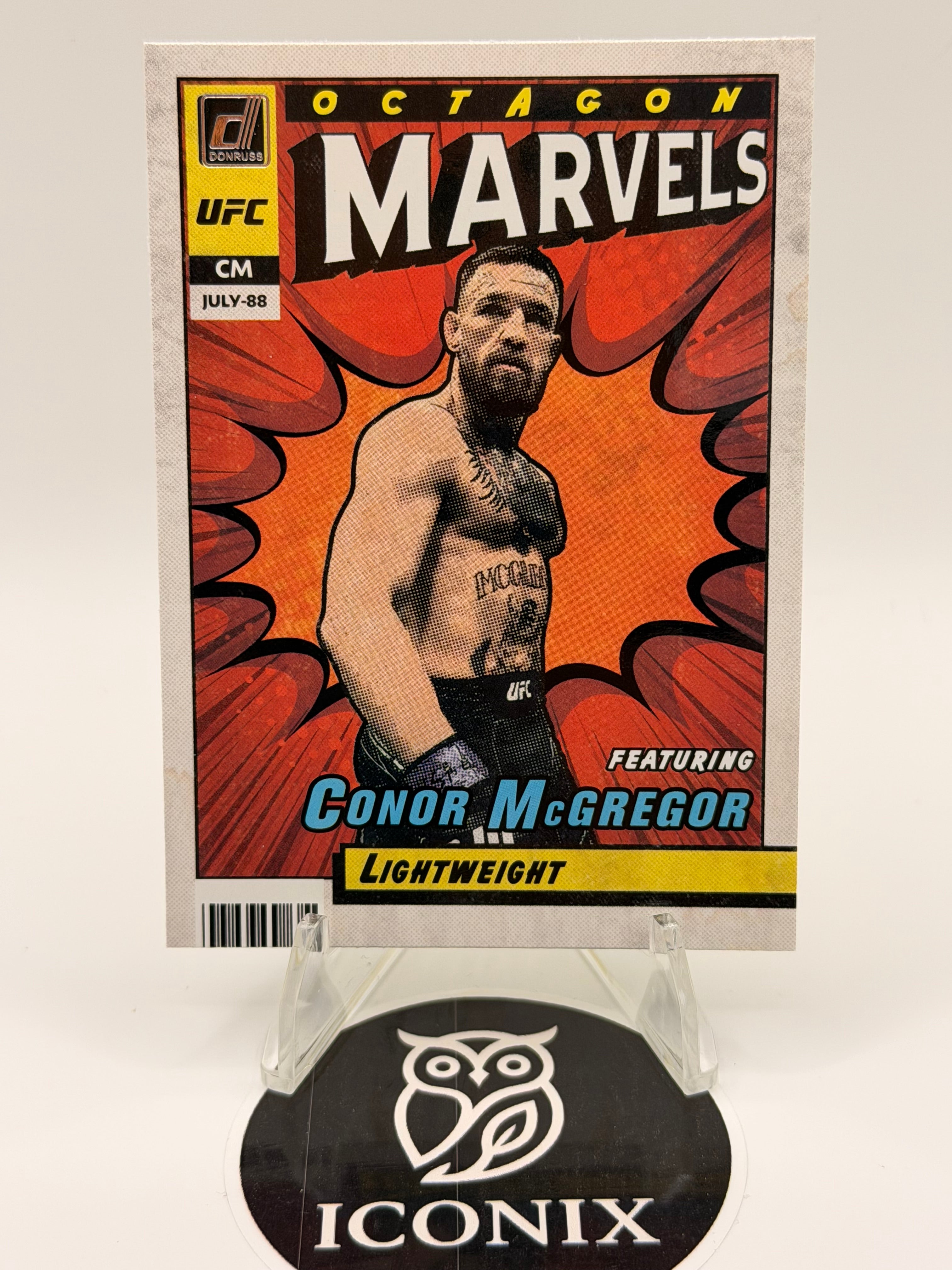 2022 Donruss UFC Conor McGregor Marvels #4