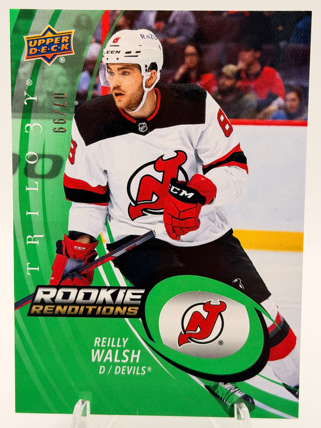 2023 NHL Upper Deck Trilo3y Reilly Walsh Rookie 07/99 #RR-26