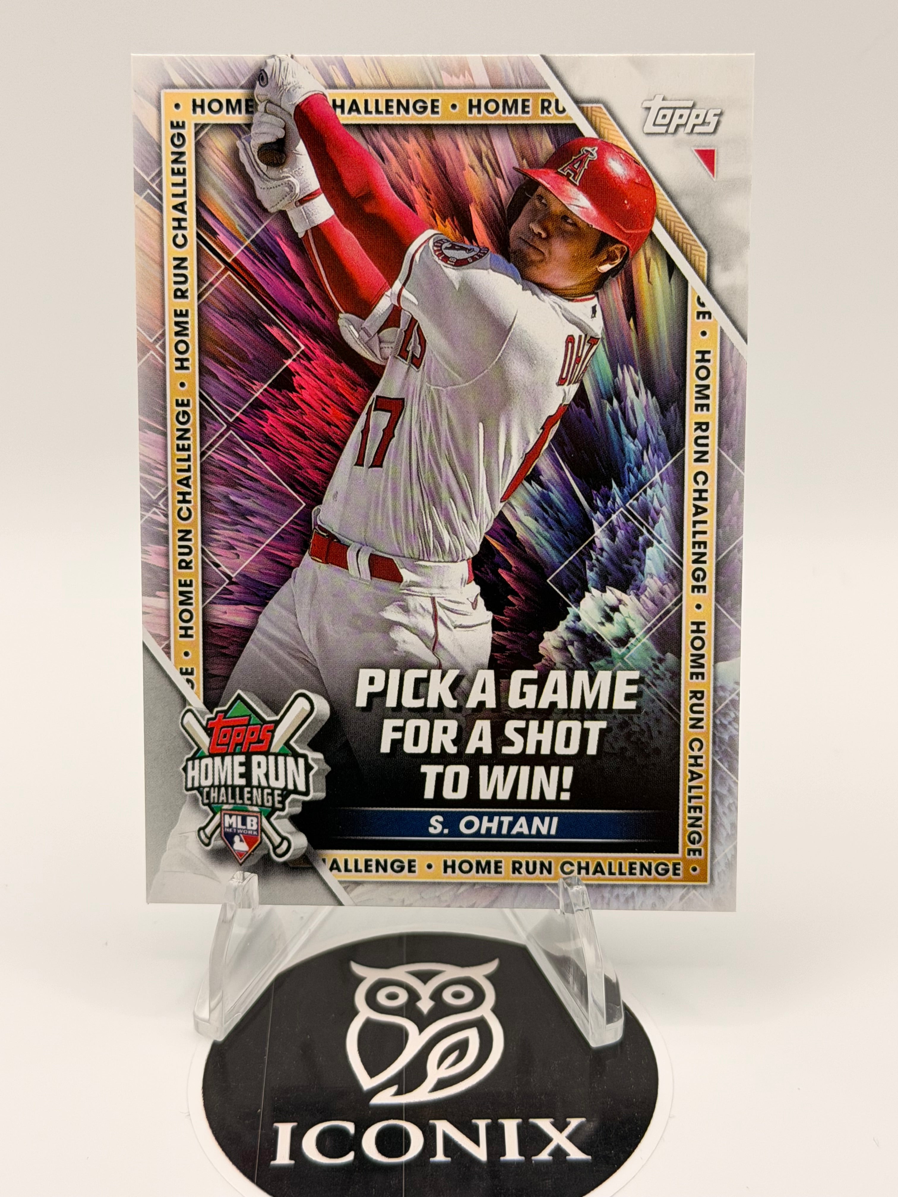 2023 Topps Home Run Challenge Shohei Ohtani #HRC-30 (Code Unscratched)