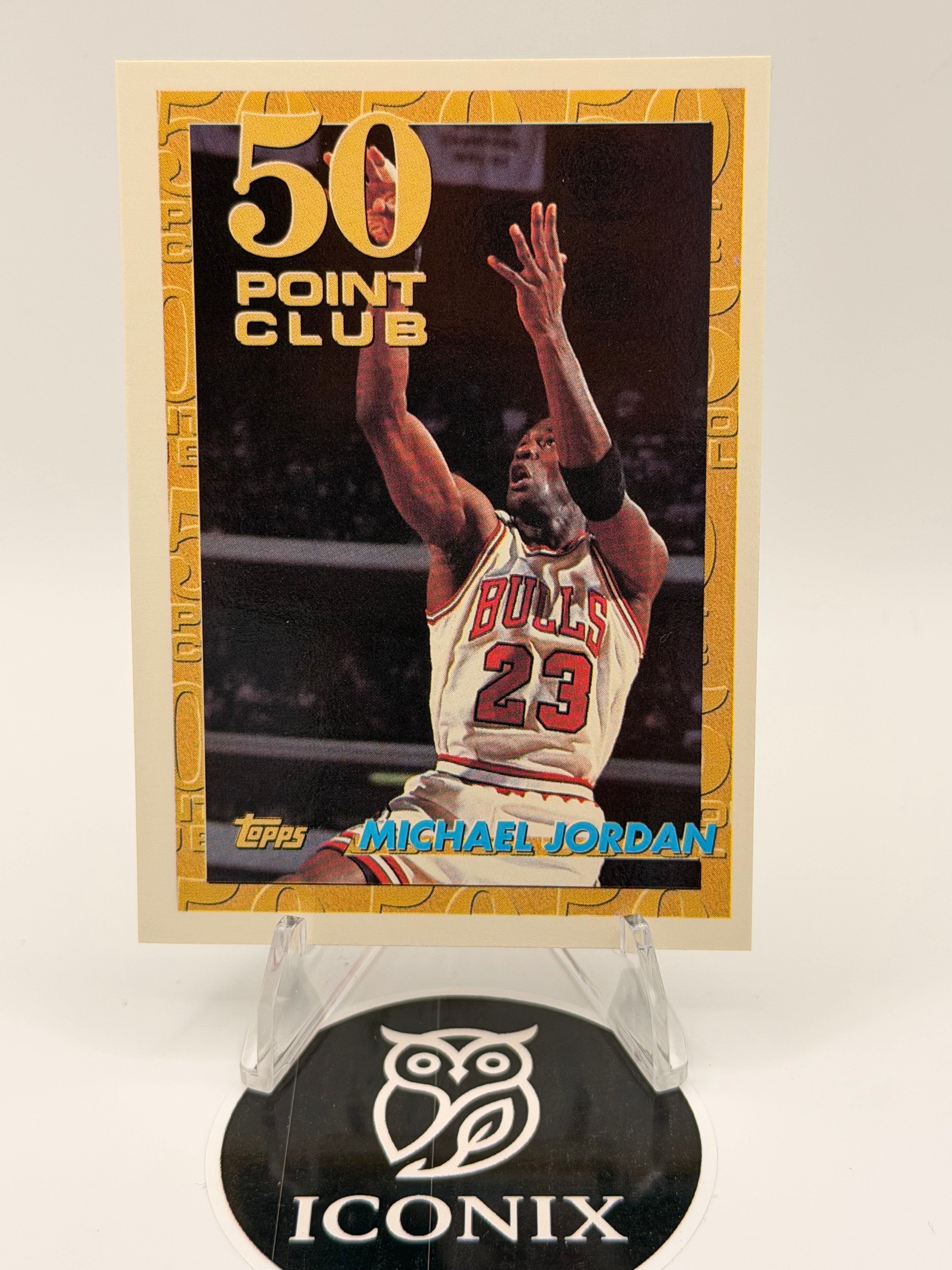 1993 Topps Michael Jordan 50 Point Club #64