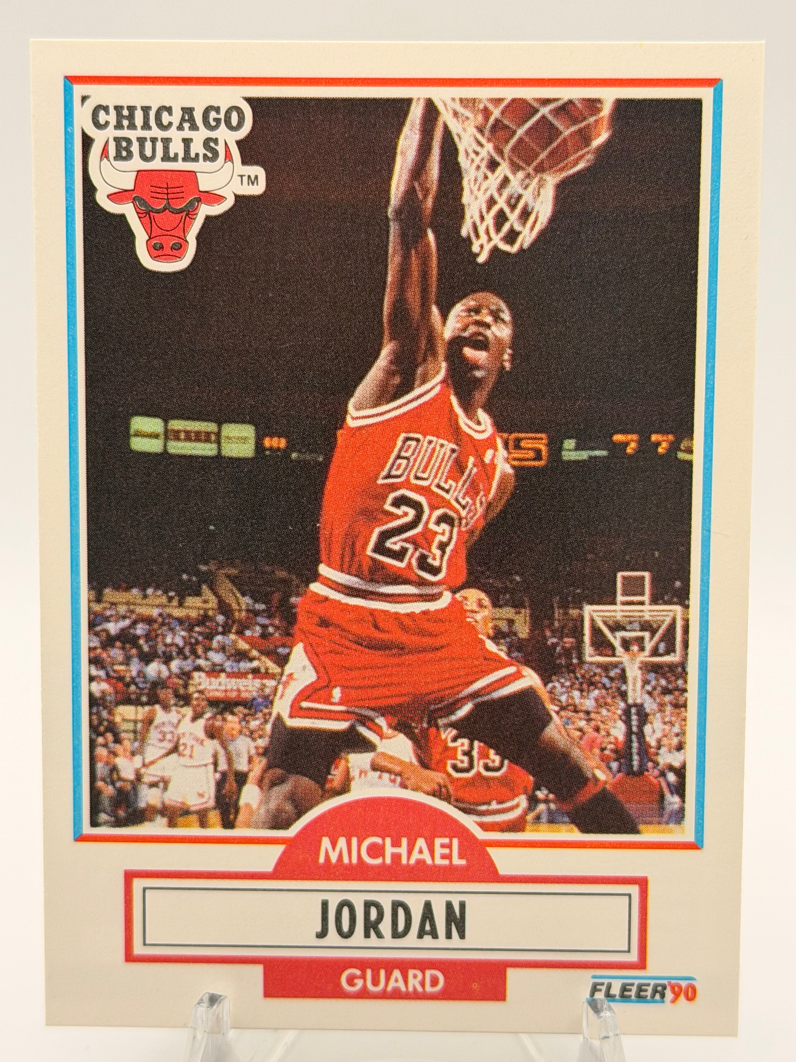 1990 Fleer Michael Jordan #26, NMT