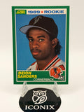 1989 Score Deion Sanders NFL Rookie # 246 HOF Cornerback Atlanta Falcons