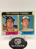 1973 Leading Firemen John Hiller & Mike Marshall MLB (Tigers, Expos) #208