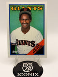 1988 Topps Jose Uribe #302 (ERROR Topps Logo Misprint on Front)
