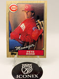 1987 Topps Pete Rose Mgr #393