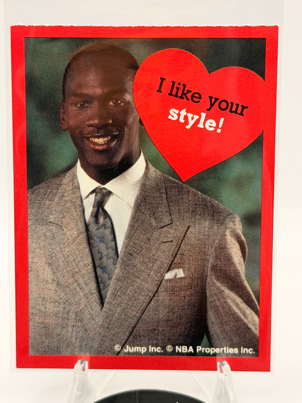 Michael Jordan Rare Valentine Cards - MINT condition
