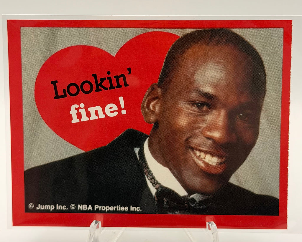 Michael Jordan Rare Valentine Cards - MINT condition