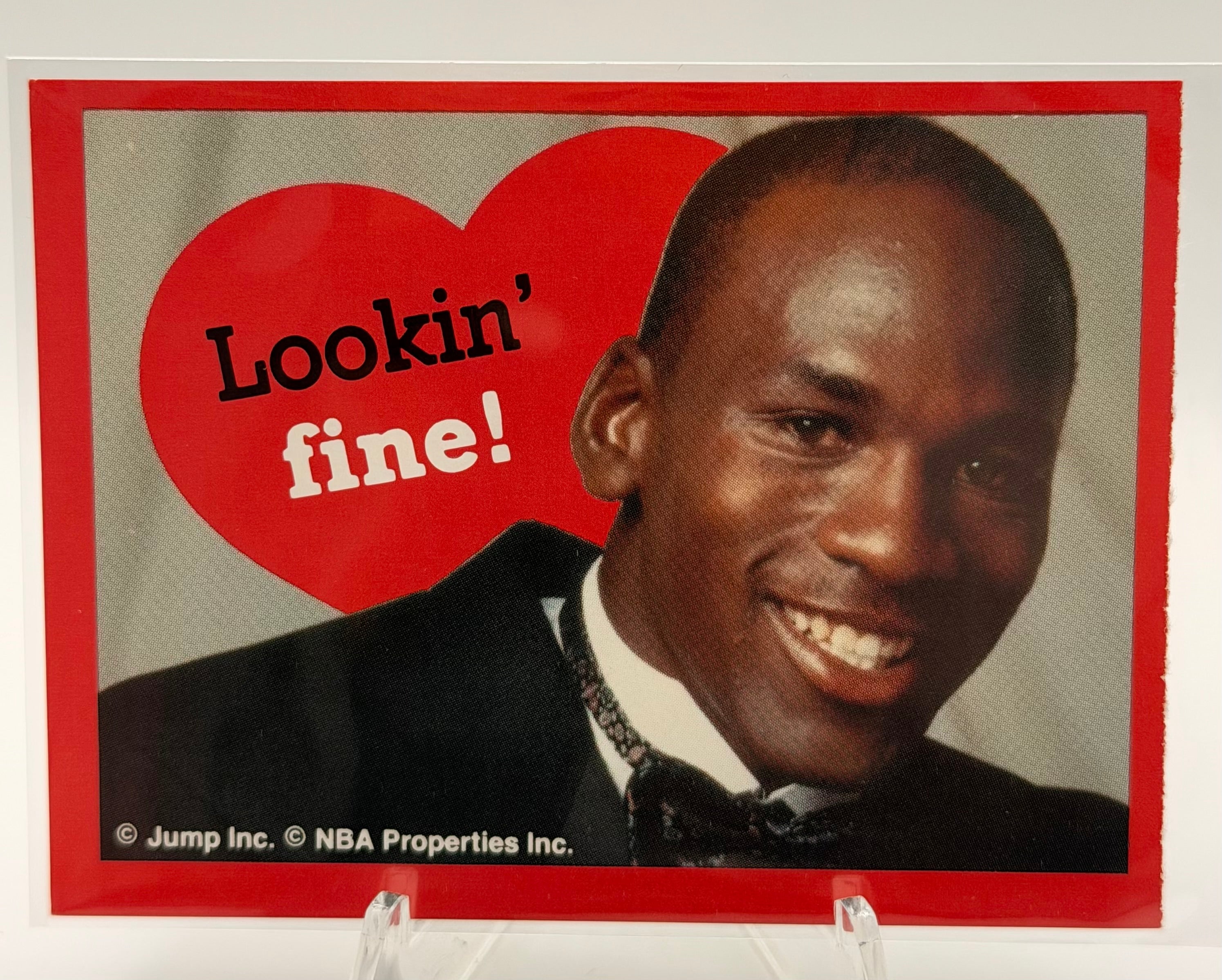 Michael Jordan Rare Valentine Cards - MINT condition