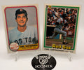 1981 Carl Yastrzemski Lot of Two Baseball Cards