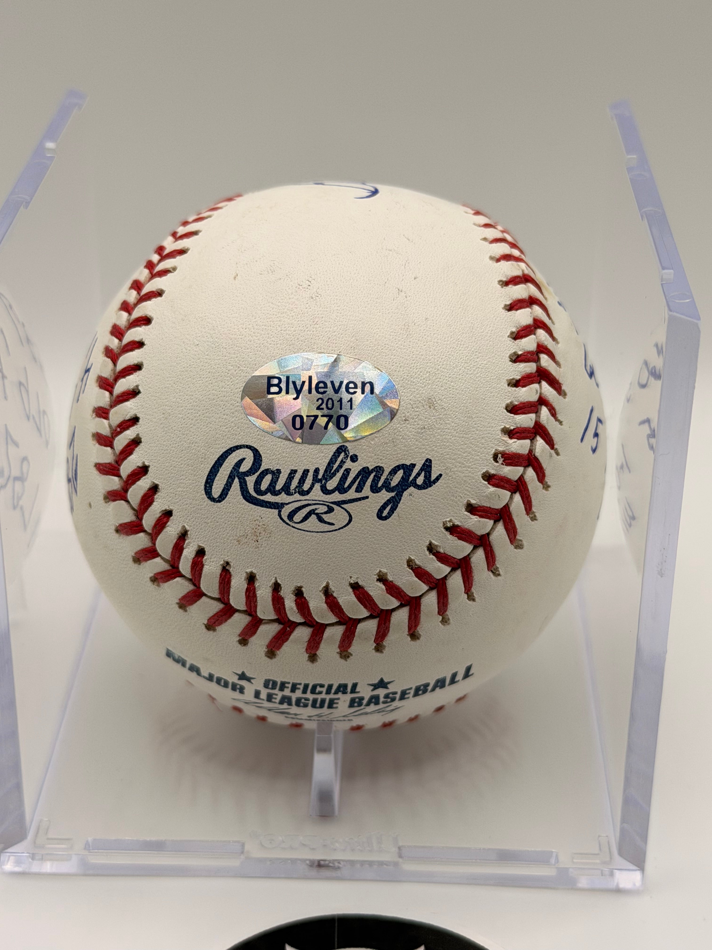 Bert Blyleven Signed / Autographed Hall of Fame Baseball with EIGHT Inscriptions, COA
